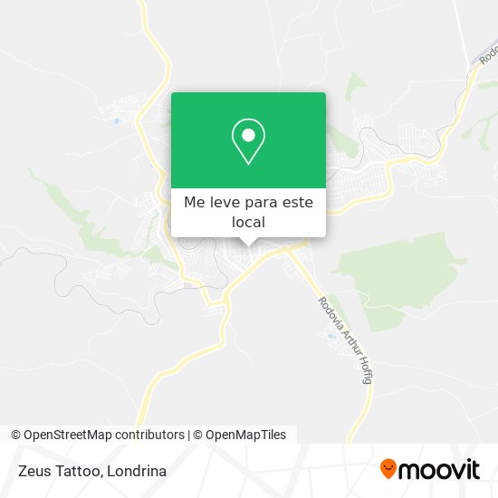 Zeus Tattoo mapa