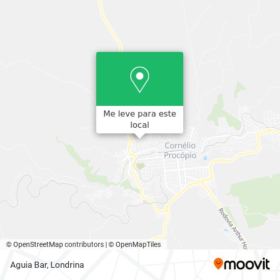 Aguia Bar mapa