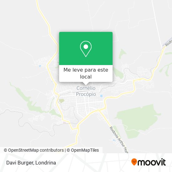 Davi Burger mapa