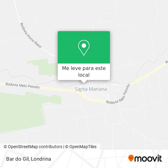 Bar do Gil mapa