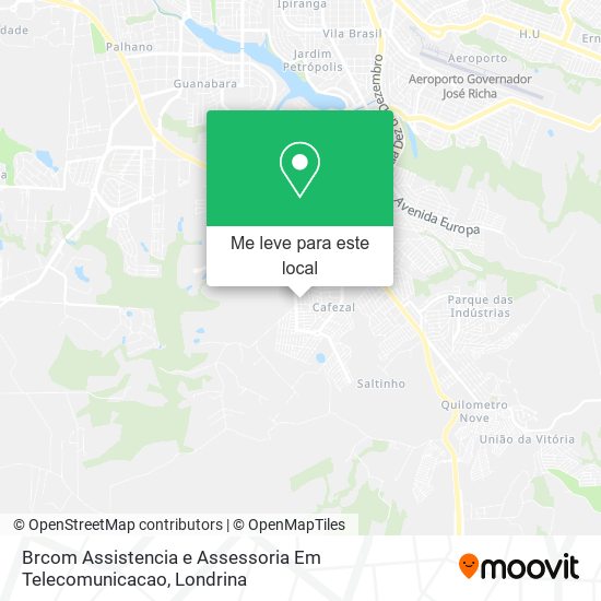 Brcom Assistencia e Assessoria Em Telecomunicacao mapa