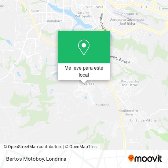 Berto's Motoboy mapa
