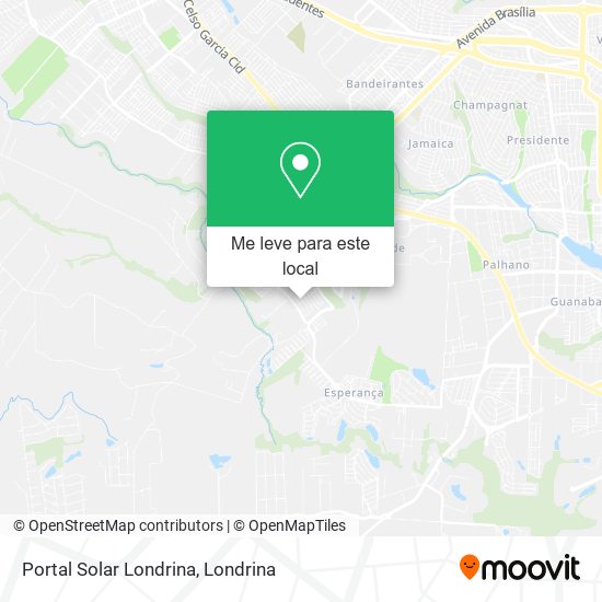 Portal Solar Londrina mapa