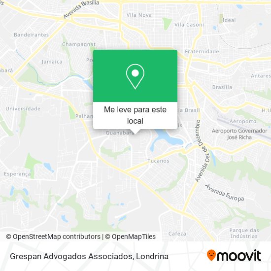 Grespan Advogados Associados mapa