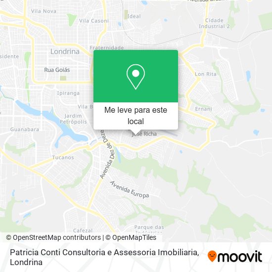 Patricia Conti Consultoria e Assessoria Imobiliaria mapa