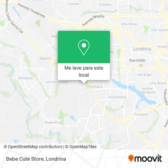 Bebe Cute Store mapa