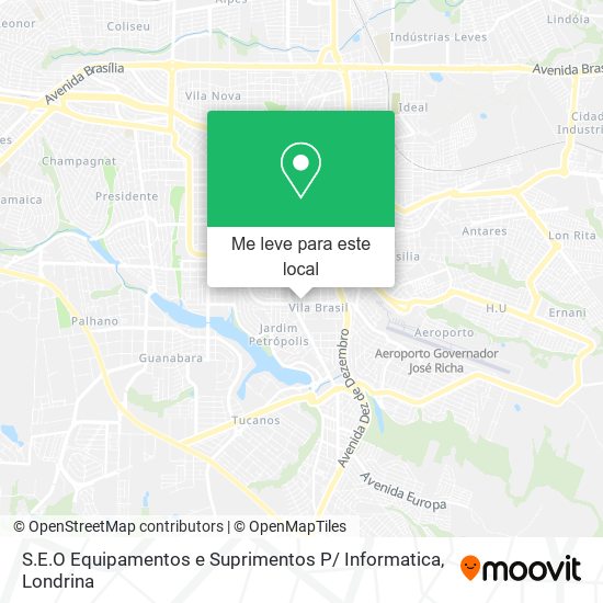 S.E.O Equipamentos e Suprimentos P/ Informatica mapa