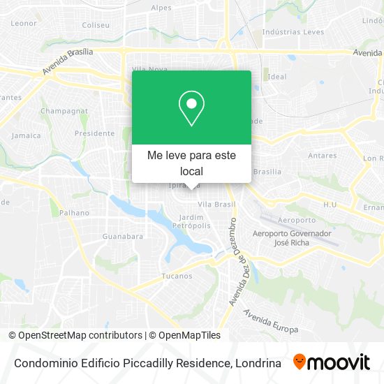 Condominio Edificio Piccadilly Residence mapa