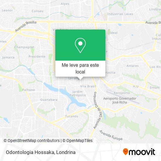 Odontologia Hossaka mapa