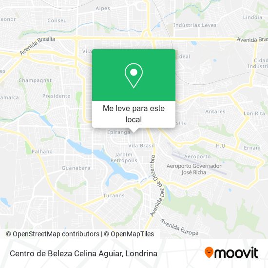 Centro de Beleza Celina Aguiar mapa