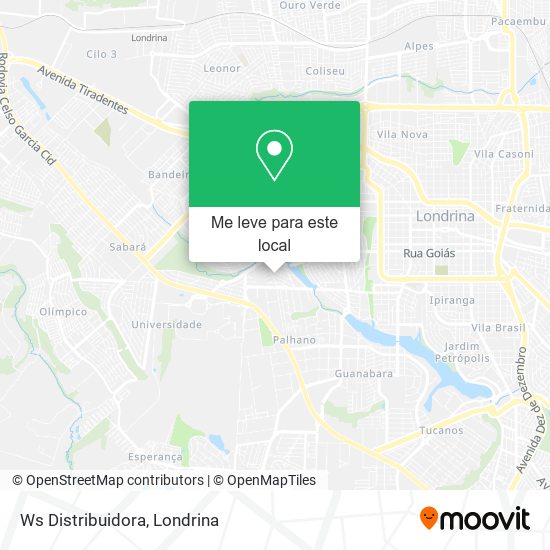 Ws Distribuidora mapa