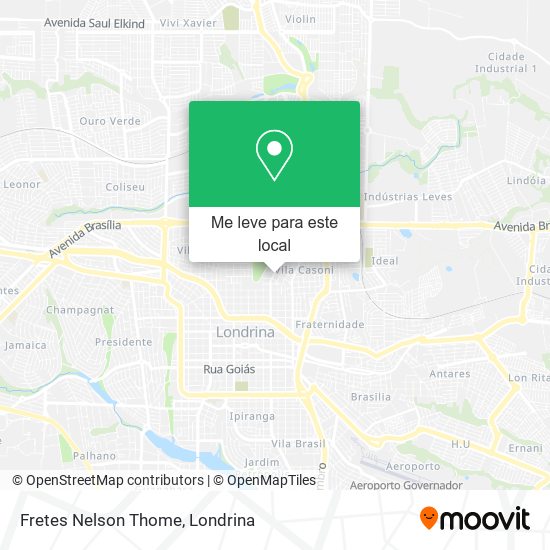 Fretes Nelson Thome mapa