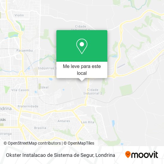 Okster Instalacao de Sistema de Segur mapa