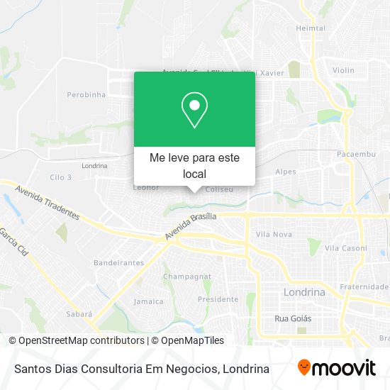 Santos Dias Consultoria Em Negocios mapa