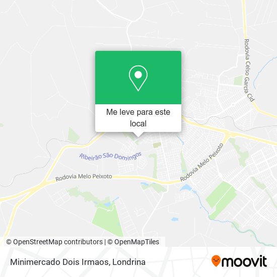 Minimercado Dois Irmaos mapa