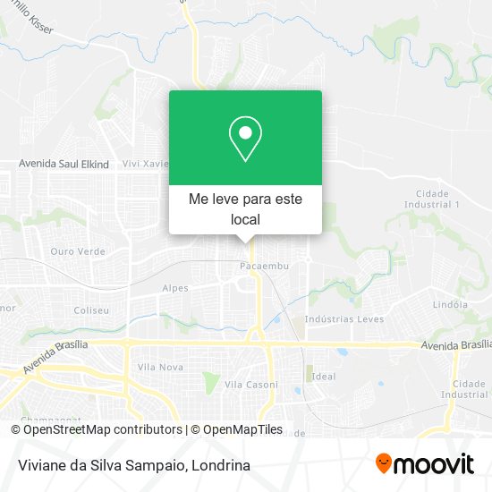 Viviane da Silva Sampaio mapa