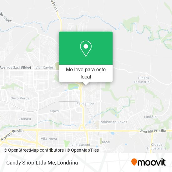 Candy Shop Ltda Me mapa