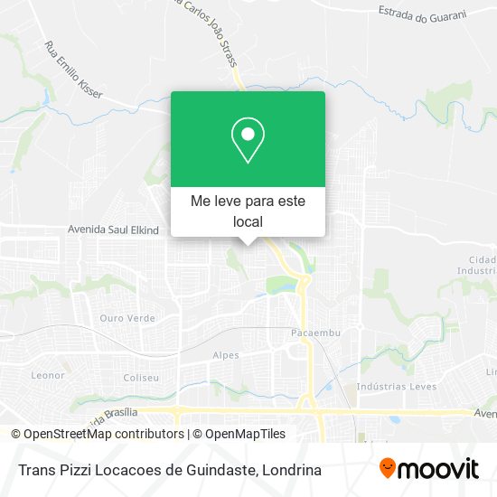 Trans Pizzi Locacoes de Guindaste mapa