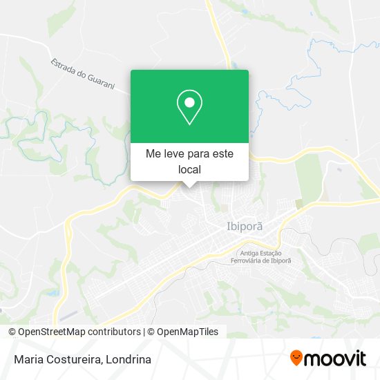 Maria Costureira mapa