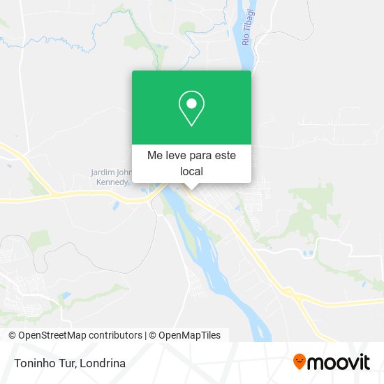 Toninho Tur mapa