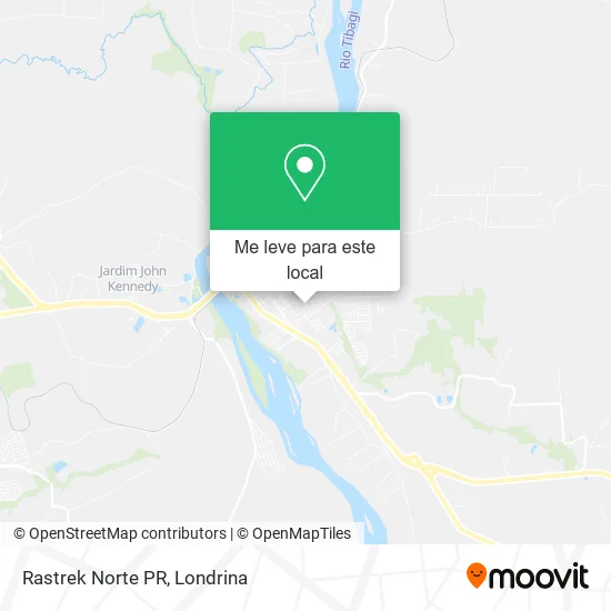 Rastrek Norte PR mapa