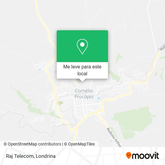 Raj Telecom mapa