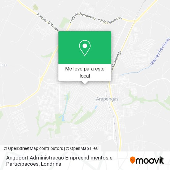 Angoport Administracao Empreendimentos e Participacoes mapa