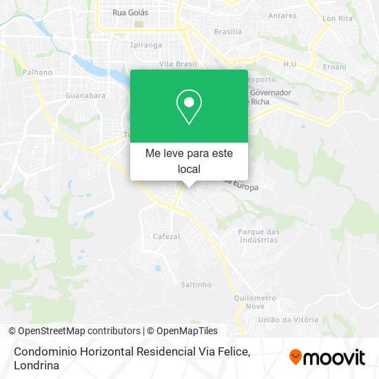 Condominio Horizontal Residencial Via Felice mapa