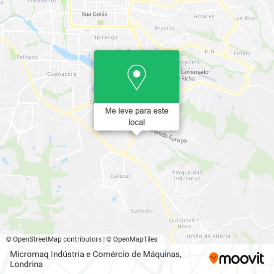 Micromaq Indústria e Comércio de Máquinas mapa