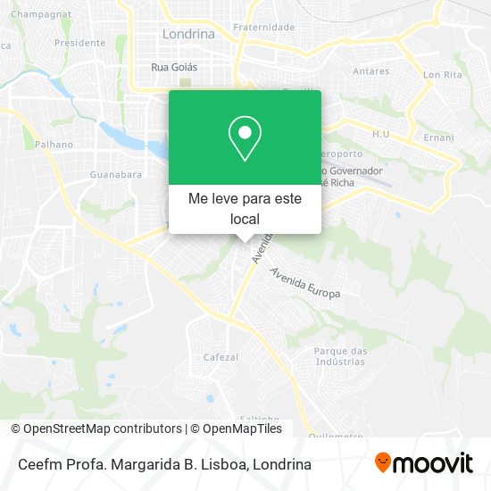 Ceefm Profa. Margarida B. Lisboa mapa