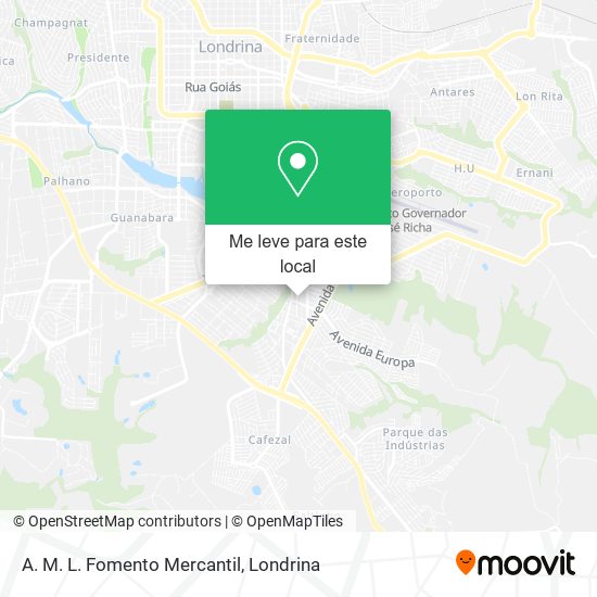 A. M. L. Fomento Mercantil mapa