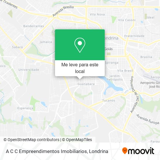 A C C Empreendimentos Imobiliarios mapa