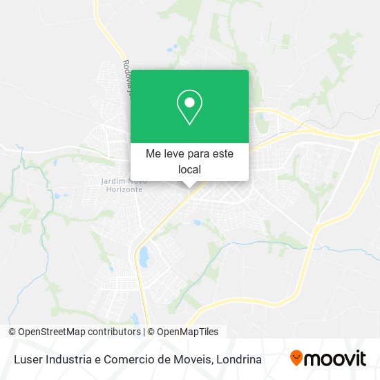 Luser Industria e Comercio de Moveis mapa