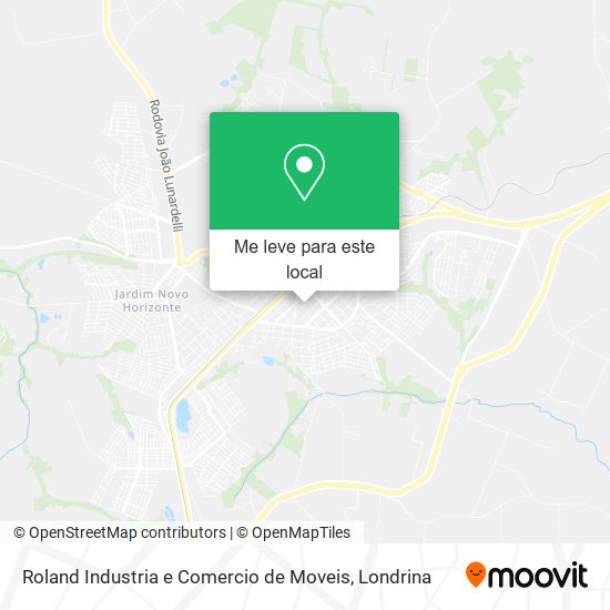 Roland Industria e Comercio de Moveis mapa