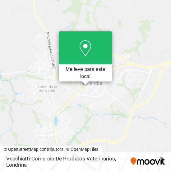 Vecchiatti-Comercio De Produtos Veterinarios mapa
