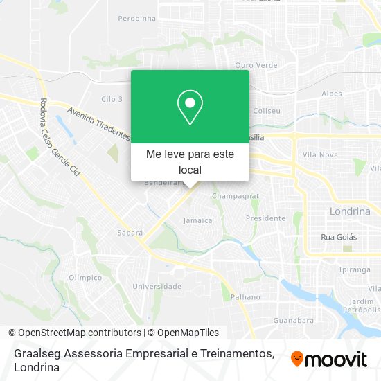 Graalseg Assessoria Empresarial e Treinamentos mapa