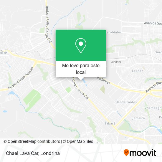 Chael Lava Car mapa