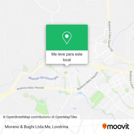 Moreno & Bughi Ltda Me mapa