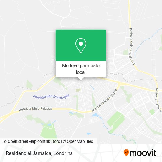 Residencial Jamaica mapa