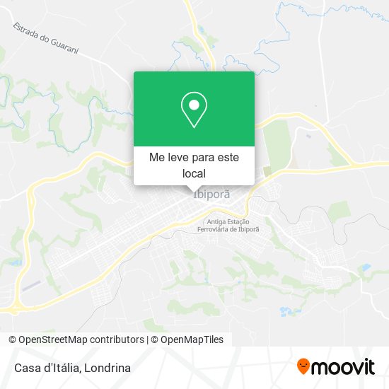 Casa d'Itália mapa