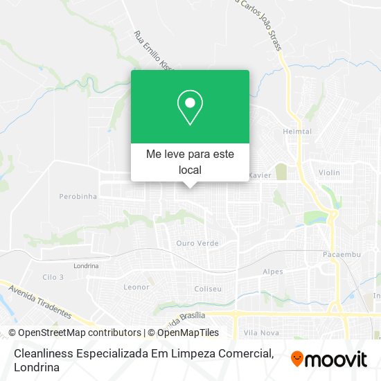 Cleanliness Especializada Em Limpeza Comercial mapa