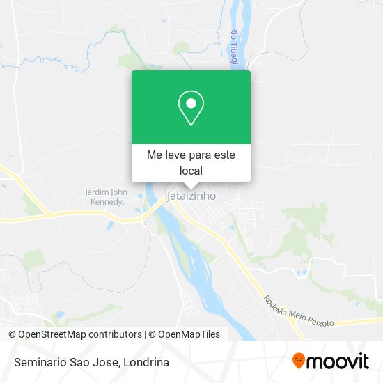 Seminario Sao Jose mapa