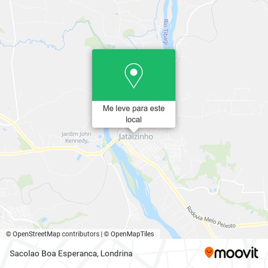 Sacolao Boa Esperanca mapa