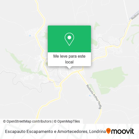 Escapauto Escapamento e Amortecedores mapa