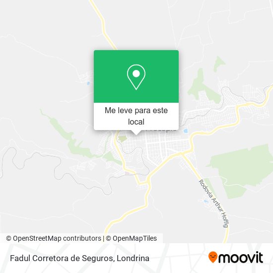 Fadul Corretora de Seguros mapa