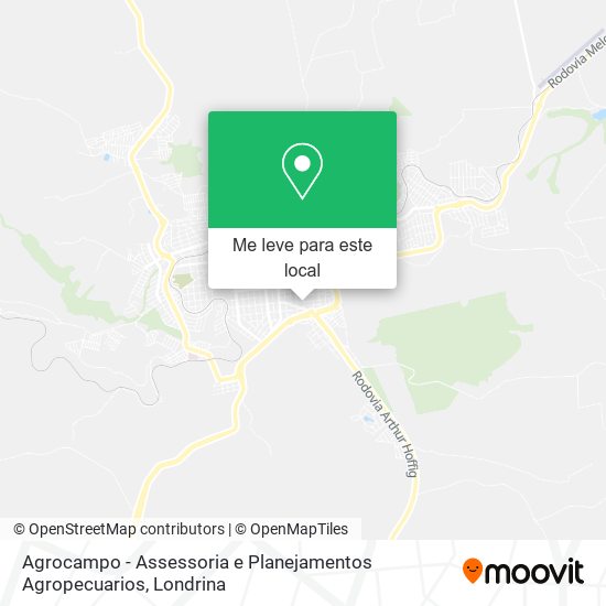 Agrocampo - Assessoria e Planejamentos Agropecuarios mapa