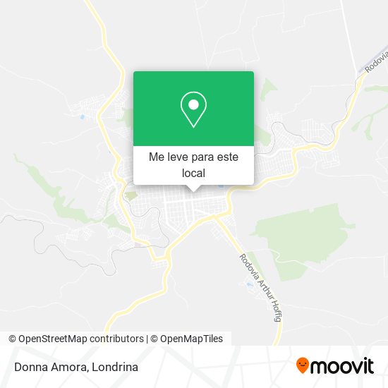 Donna Amora mapa