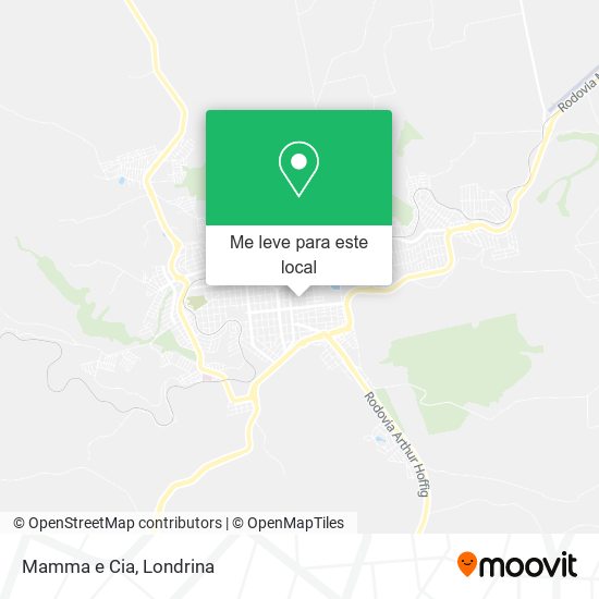 Mamma e Cia mapa