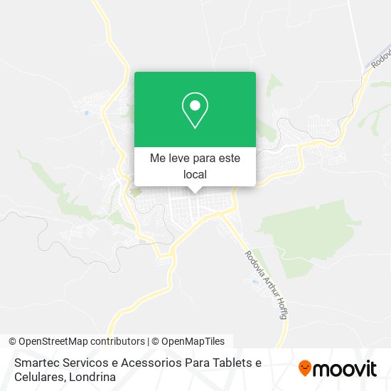 Smartec Servicos e Acessorios Para Tablets e Celulares mapa