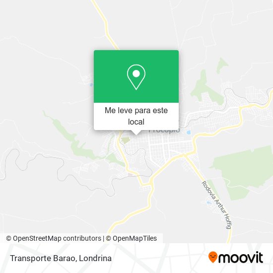 Transporte Barao mapa